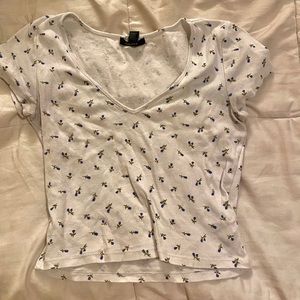 Floral Crop top
